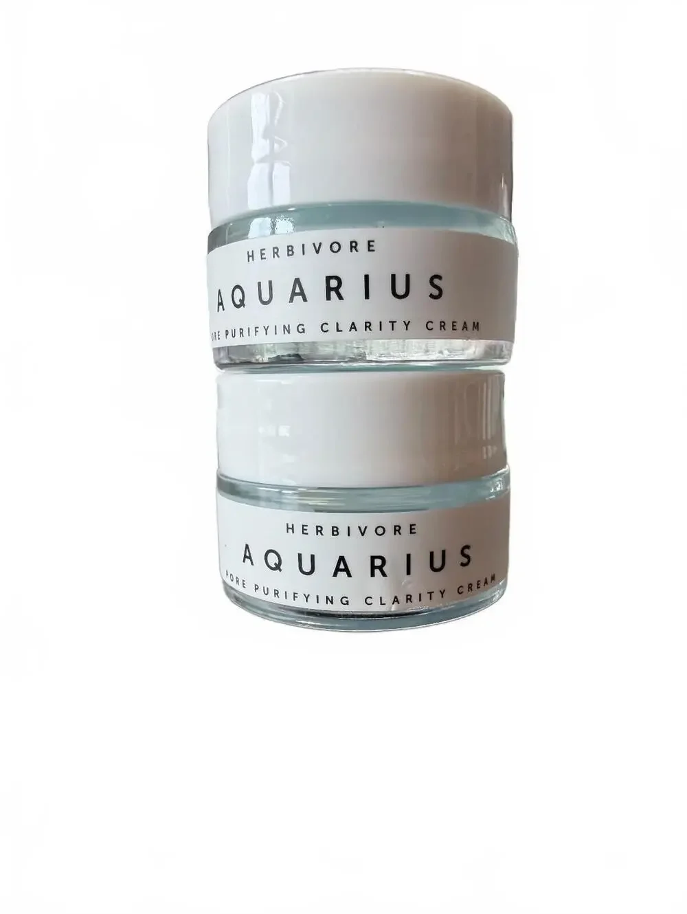 Herbivore Aquarius Clarity Cream .25 oz Mini Lot of 2
